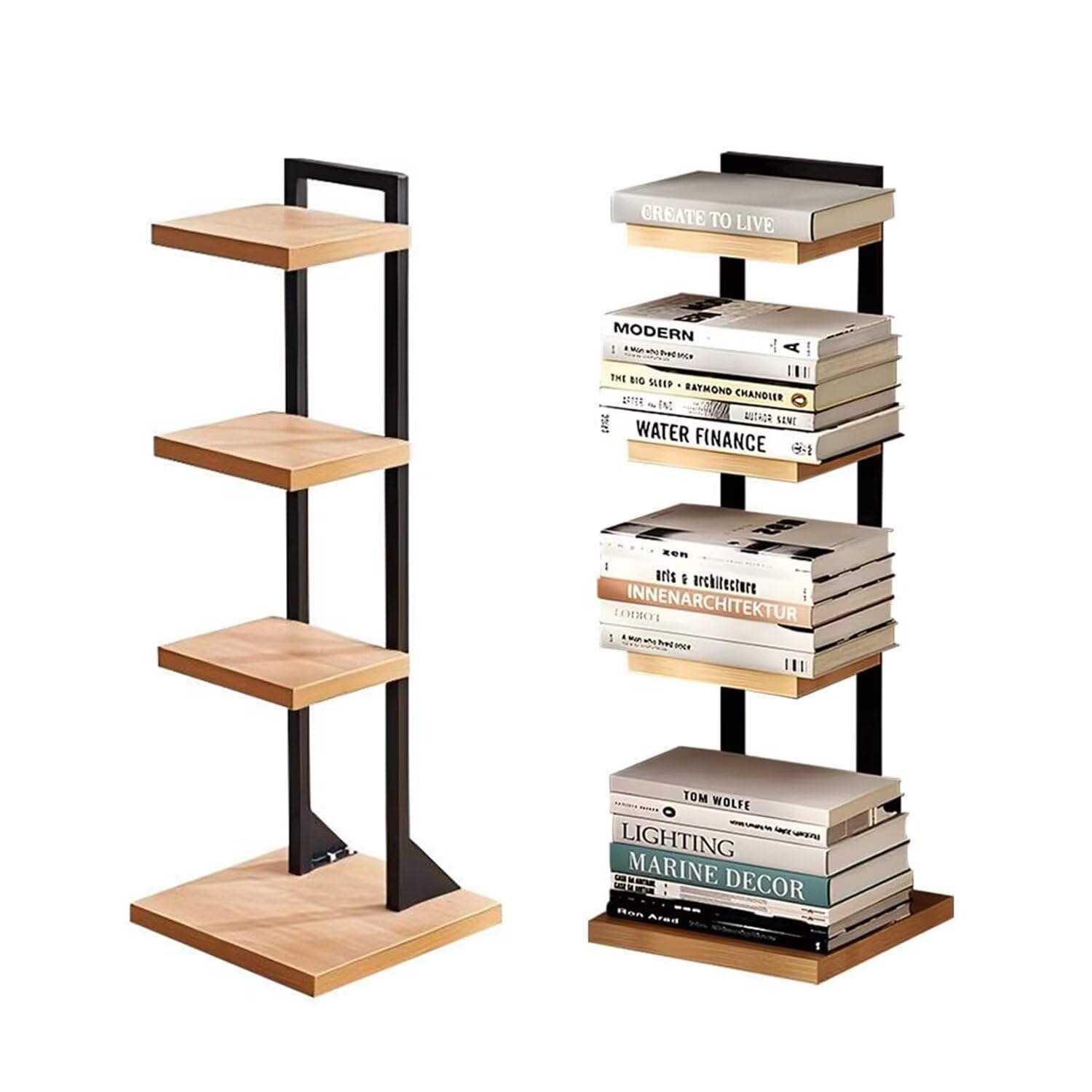 細長い 縦長 大容量 調節可能 整理 本棚 ラック ナチュラル 楽天市場】本棚 縦長 シェルフ 大容量 大型 文庫 書類 完成品